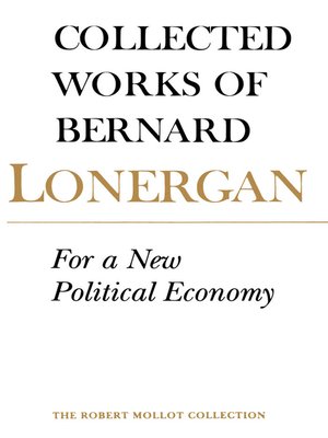 cover image of For a New Political Economy